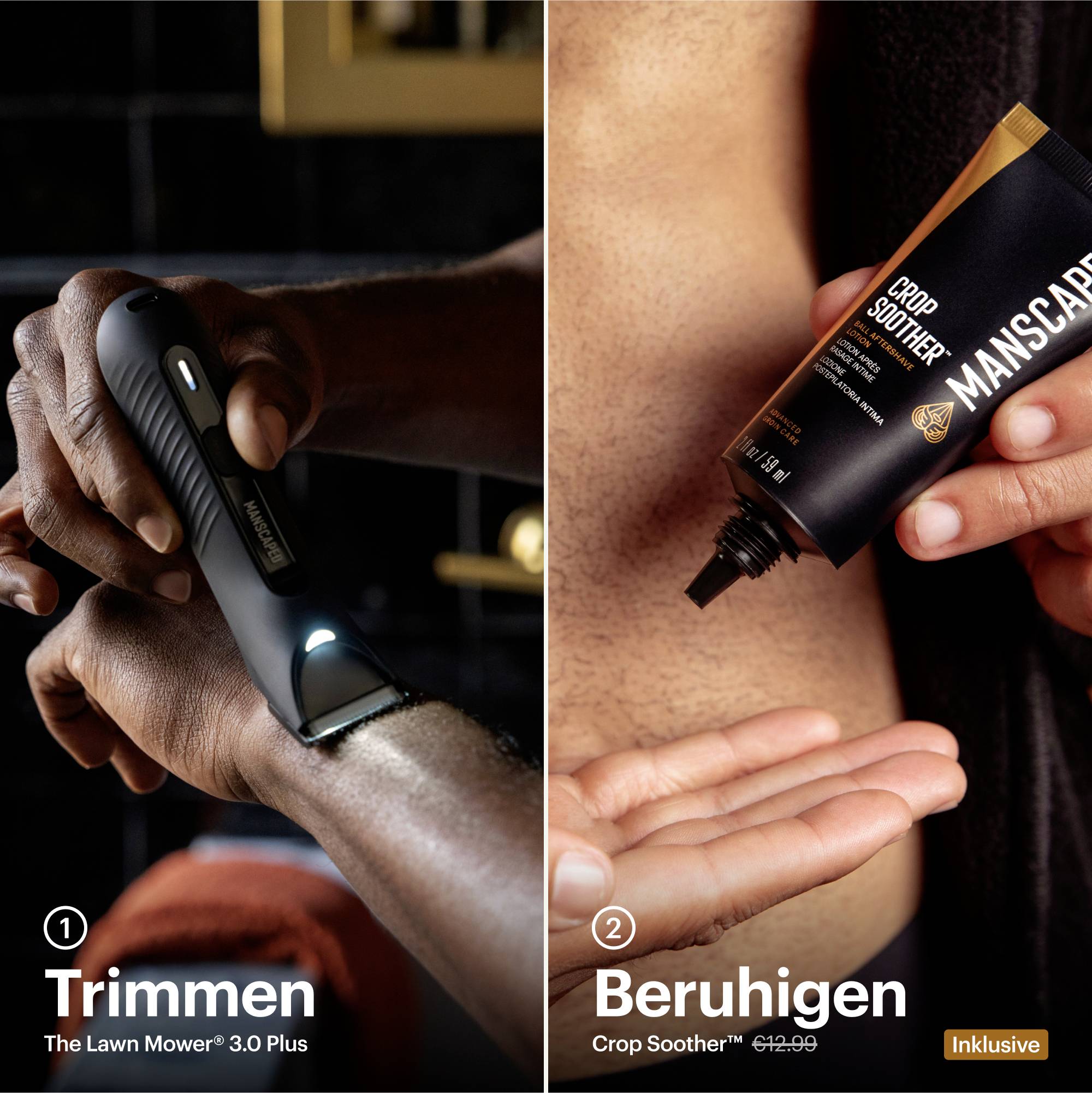 MANSCAPED The Lawn Mower 3.0 Plus zastřihovač vousů, zastřihovač vlasů černá-3