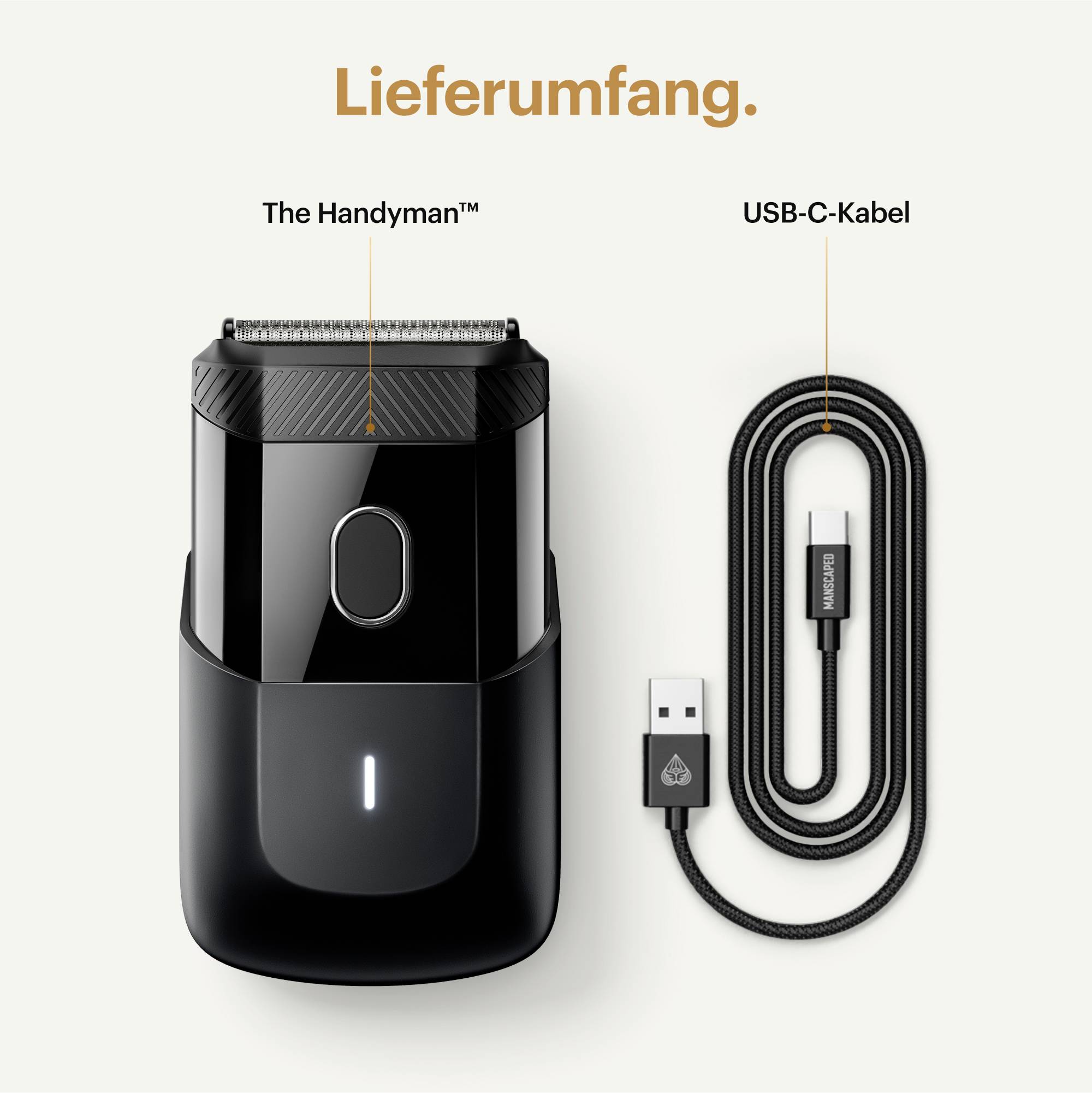 MANSCAPED The Handyman holicí strojek na tvář černá-2