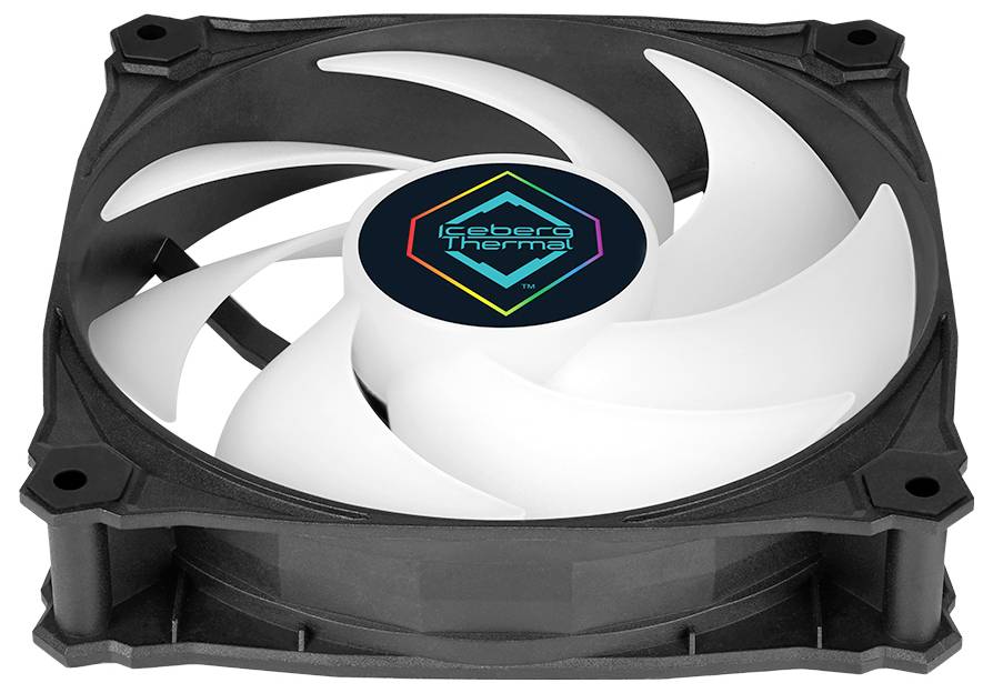 Iceberg Interactive IG12LT-B3A PC větrák s krytem černá-5