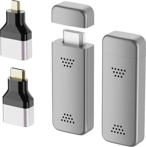 SpeaKa Professional  HDMI bezdrátový přenos (sada) 15 m 5 GHz 1920 x 1080 Pixel protažený výstup HDMI