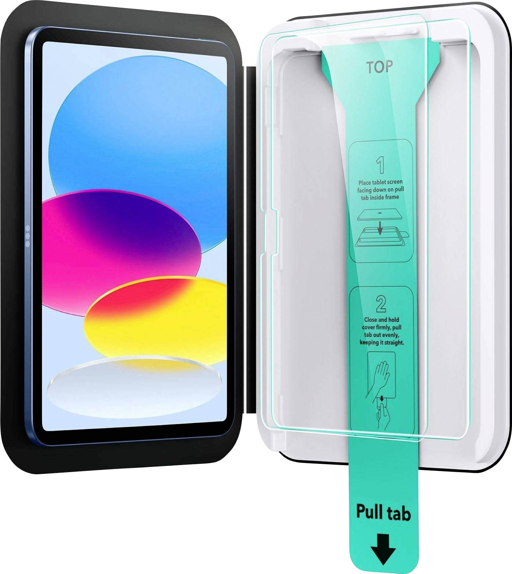 ESR Tempered-Glass ochranné sklo na displej smartphonu Apple IPad 11 (A16, 2025) 2 ks Chránící proti otiskům prstů, odol-0