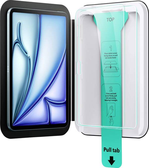 ESR Tempered-Glass ochranné sklo na displej smartphonu Apple iPad Air 11" (M3, 2025) 2 ks Chránící proti otiskům prstů, odolné vůči poškrábání 1E11700102