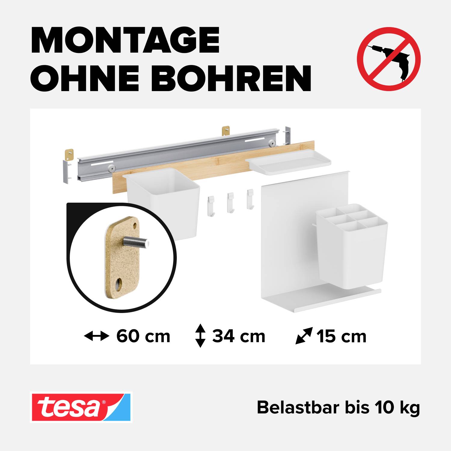 tesa 70041-00000-00 kombinovaná sada bílá 1 sada-3
