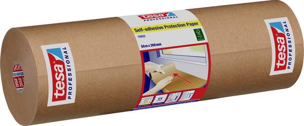 tesa 74922 74922-00001-00 krepová lepicí páska tesa® Professional světle žlutá (d x š) 50 m x 30 cm 50 m