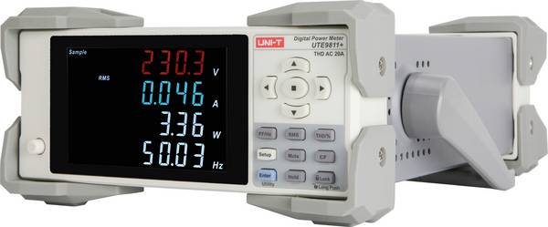 Uni-T UTE9811+ měřič výkonu a analyzátor el. sítě, 182700700012X
