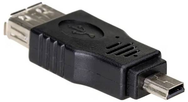 Akyga USB adaptér [1x USB 2.0 zásuvka A - 1x Mini USB typu B] AK-AD-07  s funkcí OTG