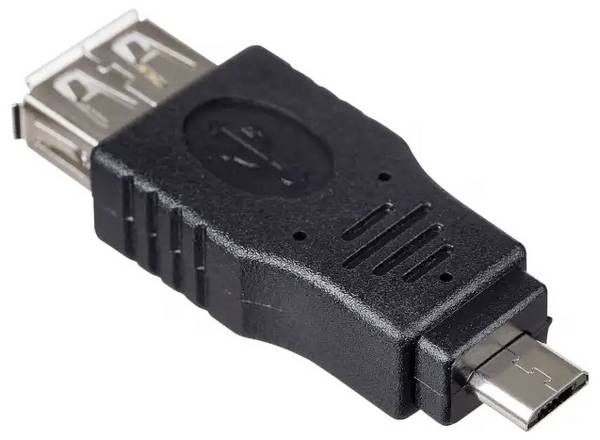 Akyga USB adaptér [1x USB 2.0 zásuvka A - 1x Micro USB] AK-AD-08 48 mm s funkcí OTG