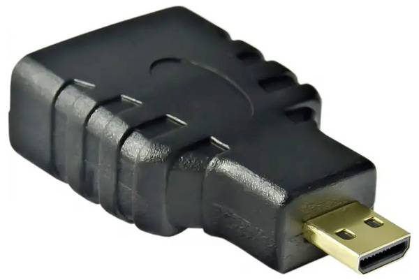 Akyga AK-AD-10 HDMI adaptér [1x HDMI zástrčka - 1x Micro HDMI™] černá pozlacené kontakty
