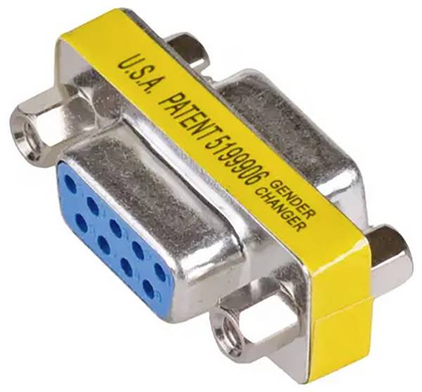 Akyga AK-AD-16 D-SUB adaptér D-SUB zásuvka 9pólová - D-SUB zásuvka 9pólová  1 ks