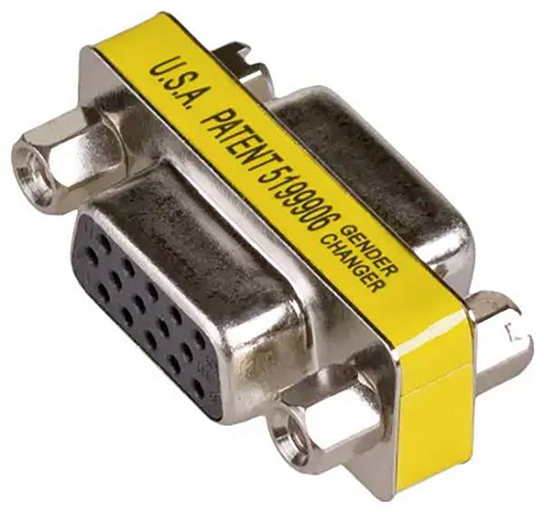 Akyga AK-AD-18 D-SUB adaptér D-SUB zásuvka 15pólová - D-SUB zásuvka 15pólová  1 ks