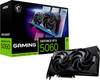 MSI grafická karta Nvidia GeForce RTX 5060 8G Gaming OC 8 GB GDDR7 RAM PCIe x8 HDMI™, DisplayPort přetaktovaná, Režim nulového ventilátoru , NVIDIA G-Sync , Sopka