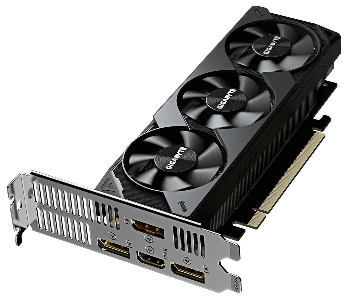 Gigabyte grafická karta Nvidia GeForce RTX 5060 GeForce RTX 5060 8 GB GDDR7 RAM PCIe x8 nízký profil, přetaktovaná, Sopk-2