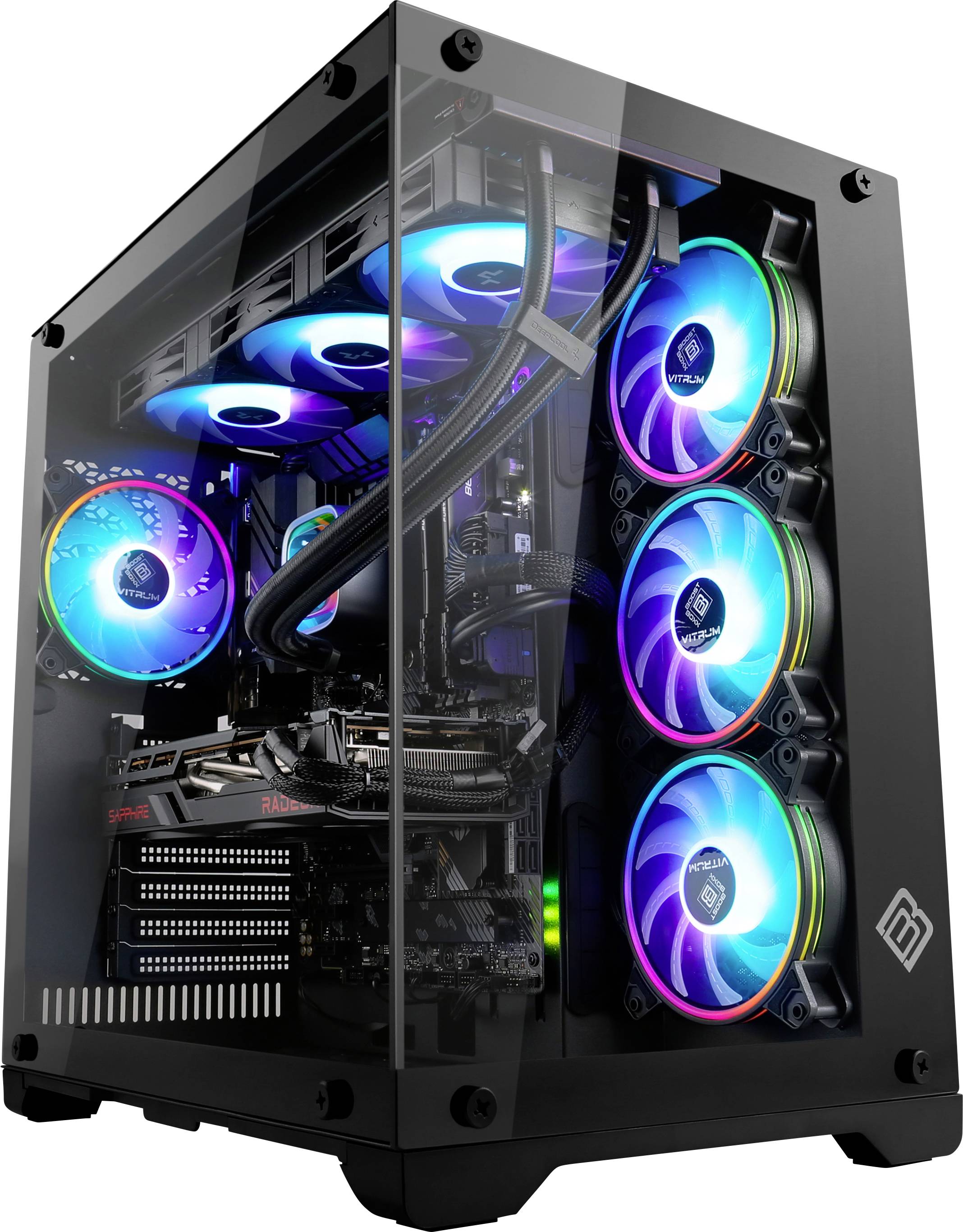 CSL Computer Gaming PC M12230H AMD Ryzen 7 7800X3D 5 GHz 32 GB RAM 2 TB SSD AMD Radeon™ RX 9070 XT 16 GB GDDR6 94882-0