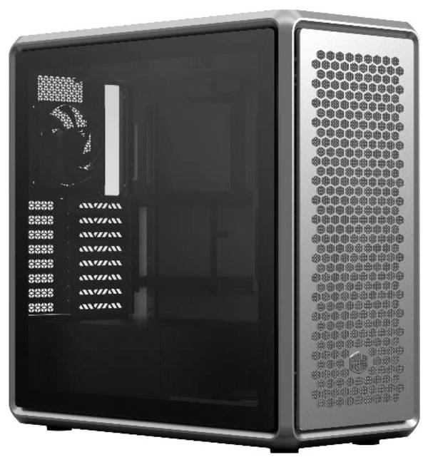 Cooler Master MF600-SGNN-S00 midi tower PC skříň  stříbrná