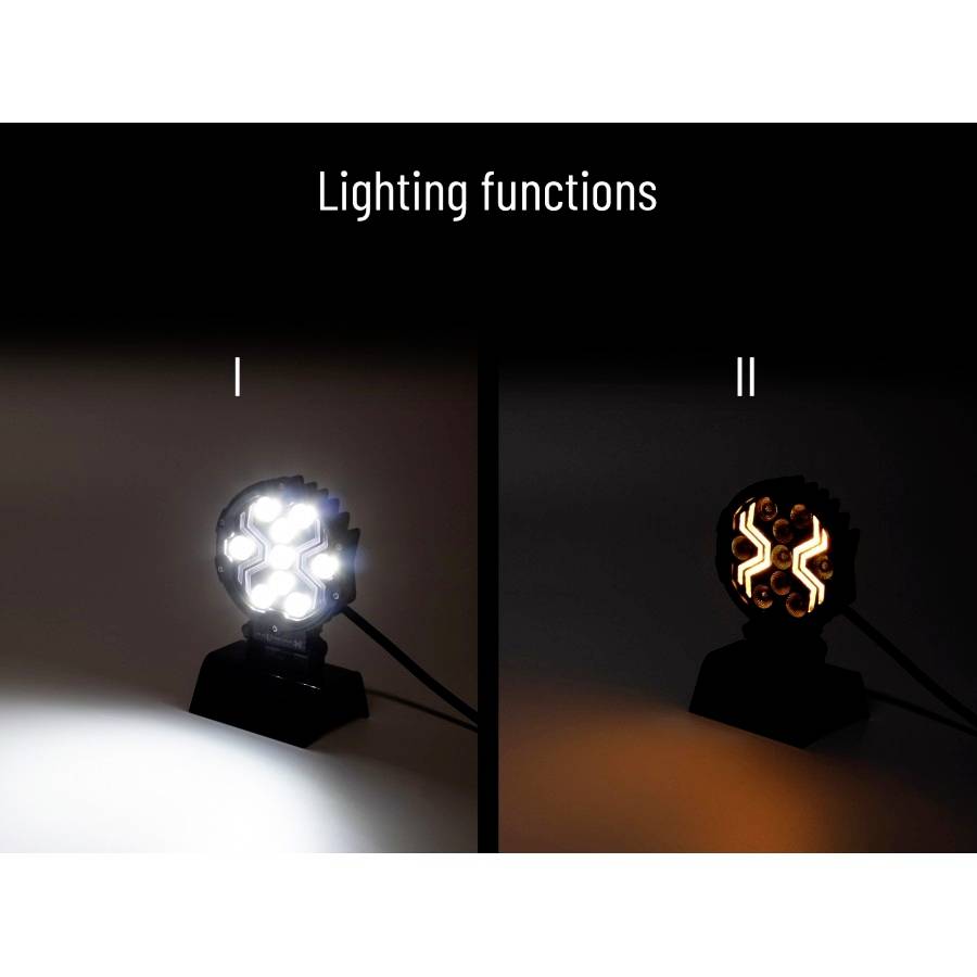 SecoRüt Pracovní LED svítilna 12 V/DC, 24 V/DC L0196 (Ø) 111 mm 1700 lm-8