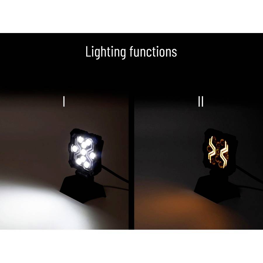 SecoRüt Pracovní LED svítilna 12 V/DC, 24 V/DC L0195 (š x v x h) 120 x 140 x 35 mm 1700 lm-8
