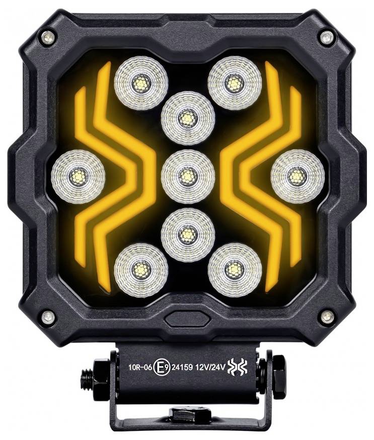 SecoRüt Pracovní LED svítilna 12 V/DC, 24 V/DC L0195 (š x v x h) 120 x 140 x 35 mm 1700 lm-0