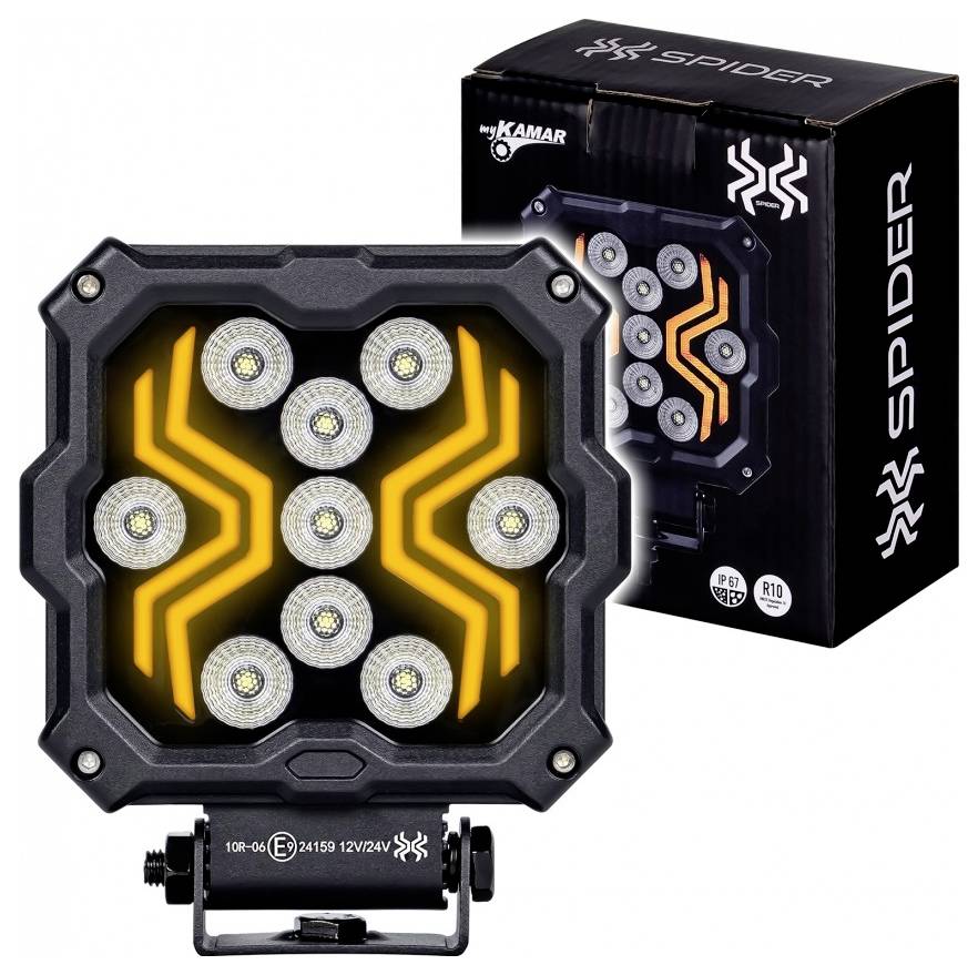 SecoRüt Pracovní LED svítilna 12 V/DC, 24 V/DC L0195 (š x v x h) 120 x 140 x 35 mm 1700 lm-1