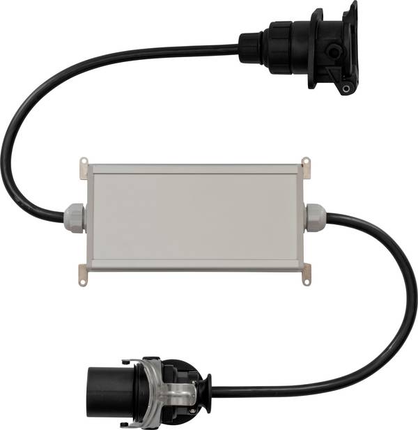 SecoRüt 40520 adaptér pro zapojení přívěsu [15 pólová zásuvka pro zapojení přívěsu - 15 pólová zástrčka pro zapojení přívěsu]
