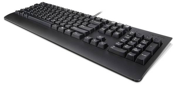 Lenovo 4Y41R64596 USB klávesnice německá, QWERTZ černá