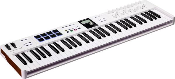 Arturia KeyLab Essential 61 mk3 klávesy bílá
