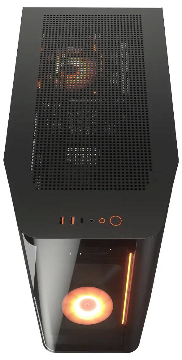 Cougar CGR-58M6B-RGB midi tower PC skříň vícebarevná boční okno-4