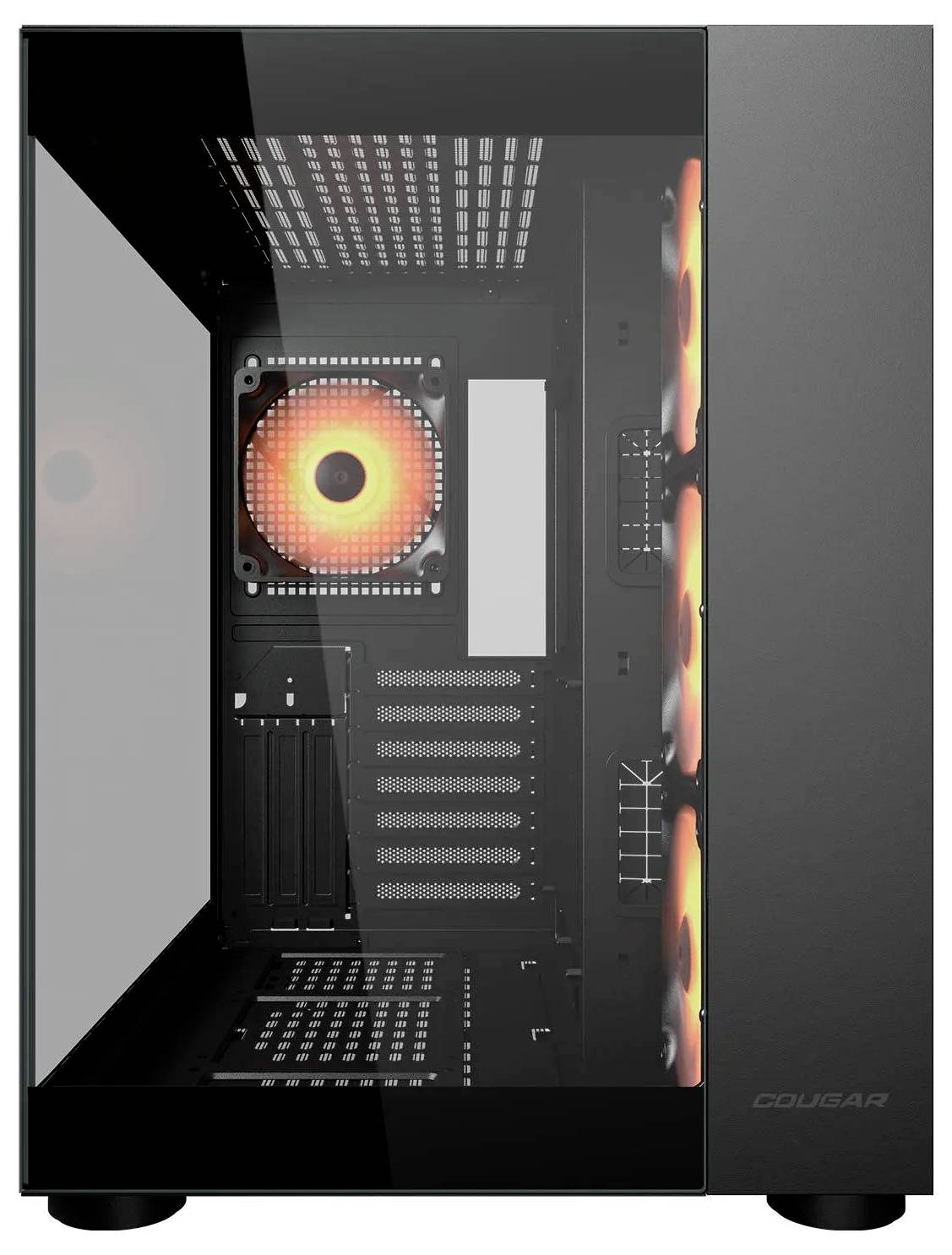Cougar CGR-5KA1B-RGB midi tower PC skříň vícebarevná boční okno-2