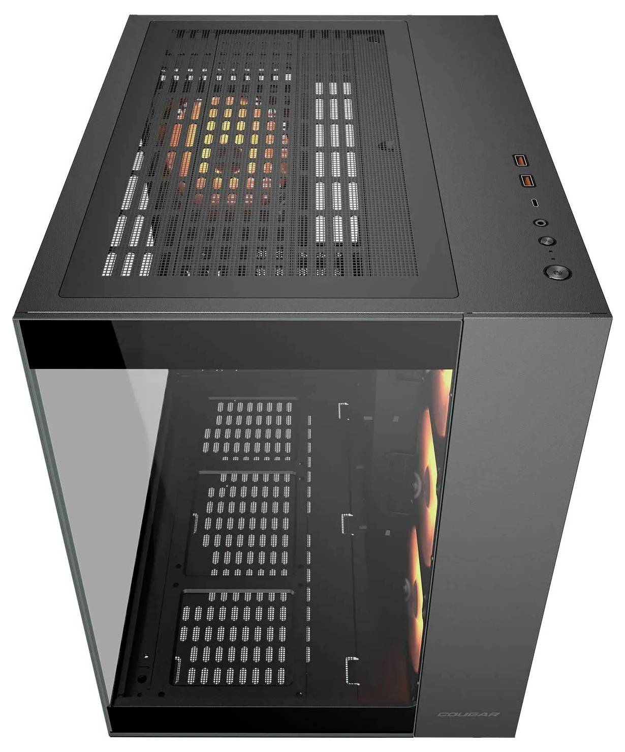 Cougar CGR-5KA1B-RGB midi tower PC skříň vícebarevná boční okno-3