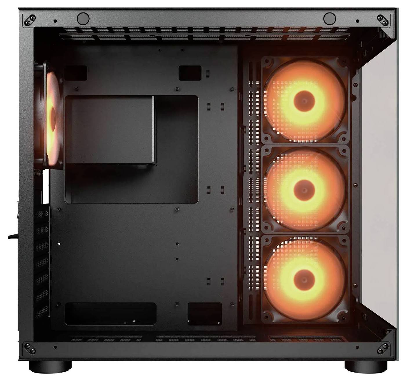 Cougar CGR-5KA1B-RGB midi tower PC skříň vícebarevná boční okno-7