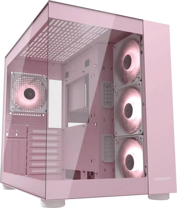 Cougar CGR-5KA1P-RGB midi tower PC skříň  vícebarevná boční okno