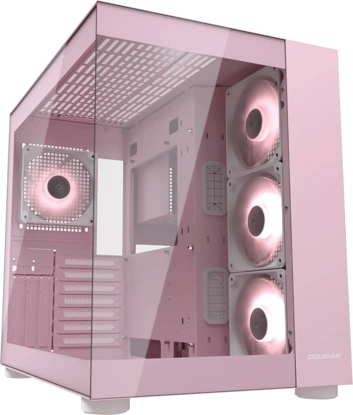 Cougar CGR-5KA1P-RGB midi tower PC skříň vícebarevná boční okno-0