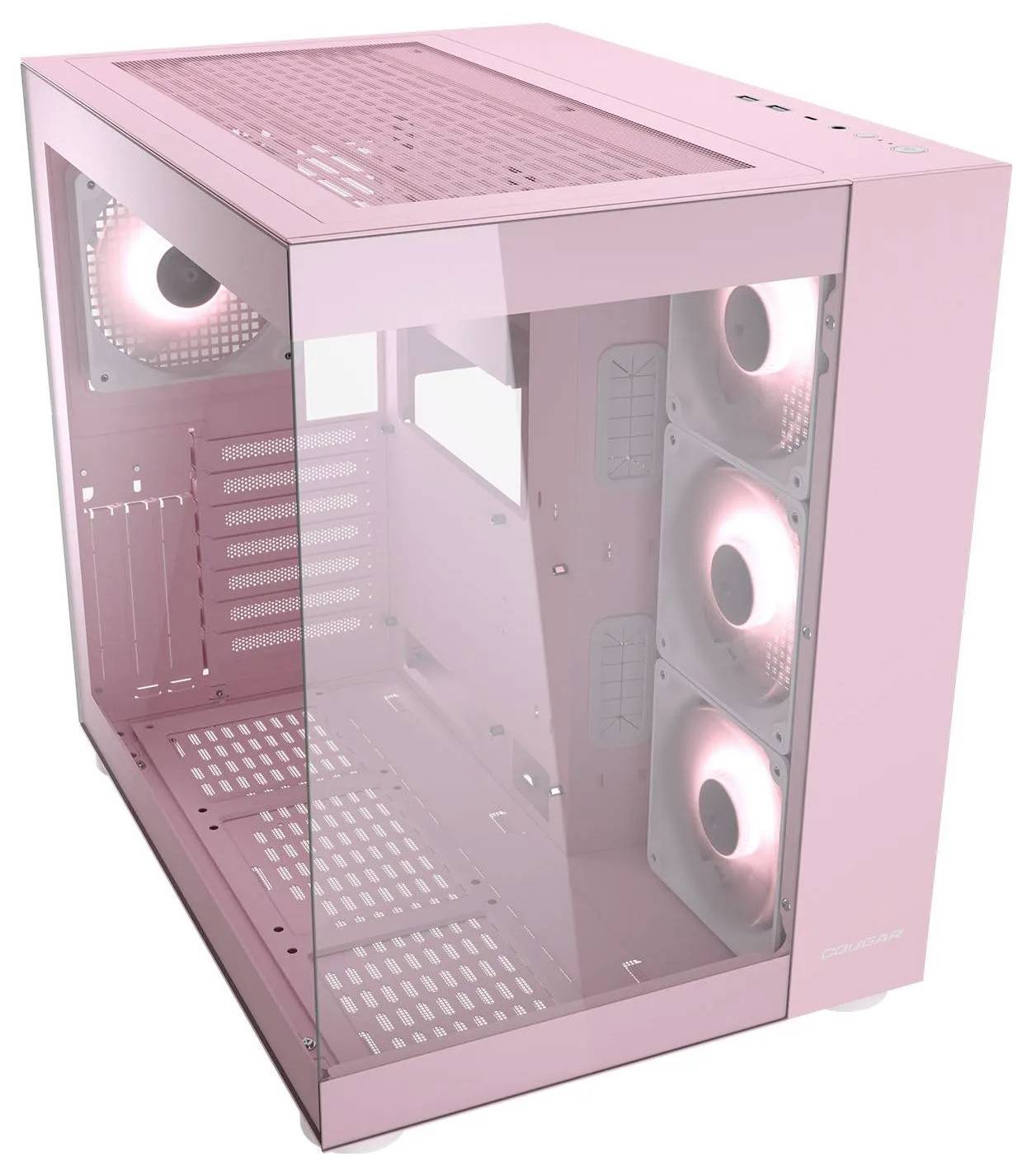 Cougar CGR-5KA1P-RGB midi tower PC skříň vícebarevná boční okno-1