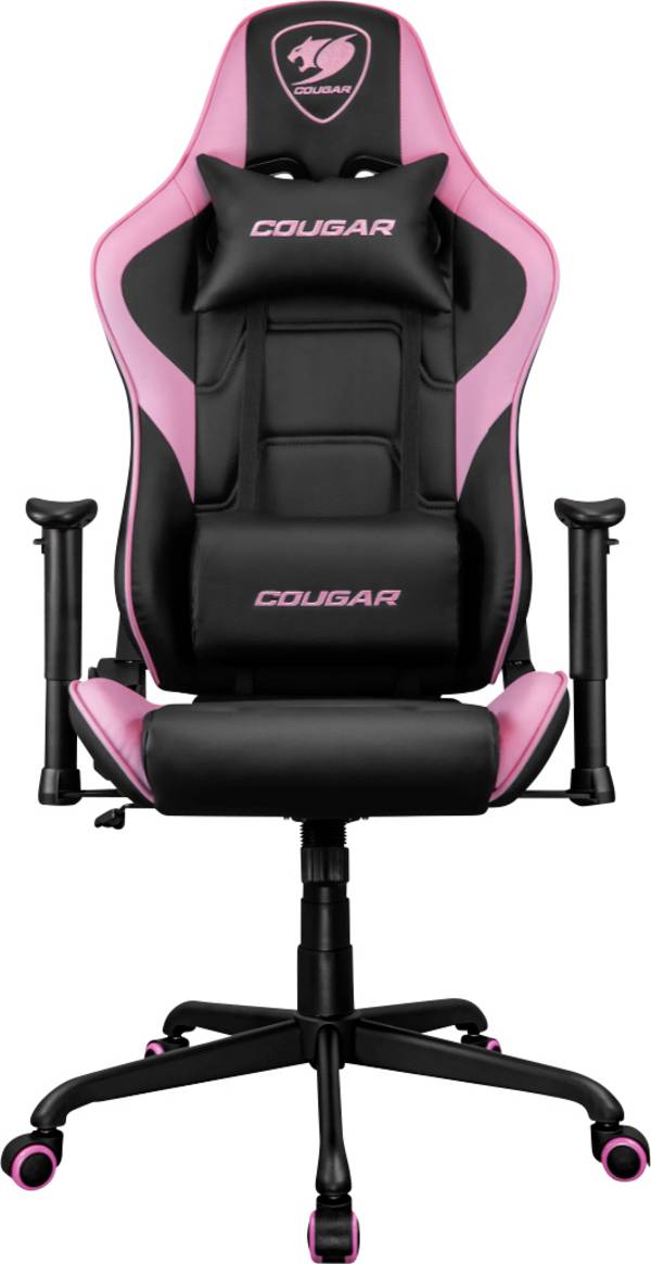 Cougar CGR-ELI-PNB herní židle černá, růžová