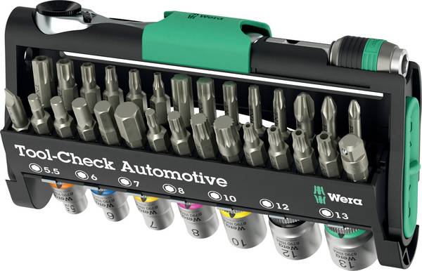 Wera Tool-Check Automotive 1 2025 05049065001 sada bitů, 38dílná