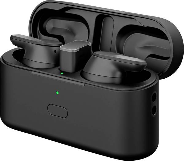 EPOS ADAPT E1  Headset do uší (In Ear) Bez kabelu, Bluetooth® stereo černá Potlačení hluku, Redukce šumu mikrofonu headset, Nabíjecí pouzdro, odolné vůči potu telefon