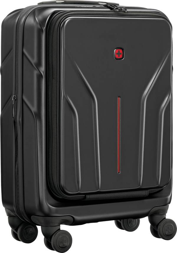 Wenger pevný kufr na kolečkách Amplix Hardside Carry-On  černá