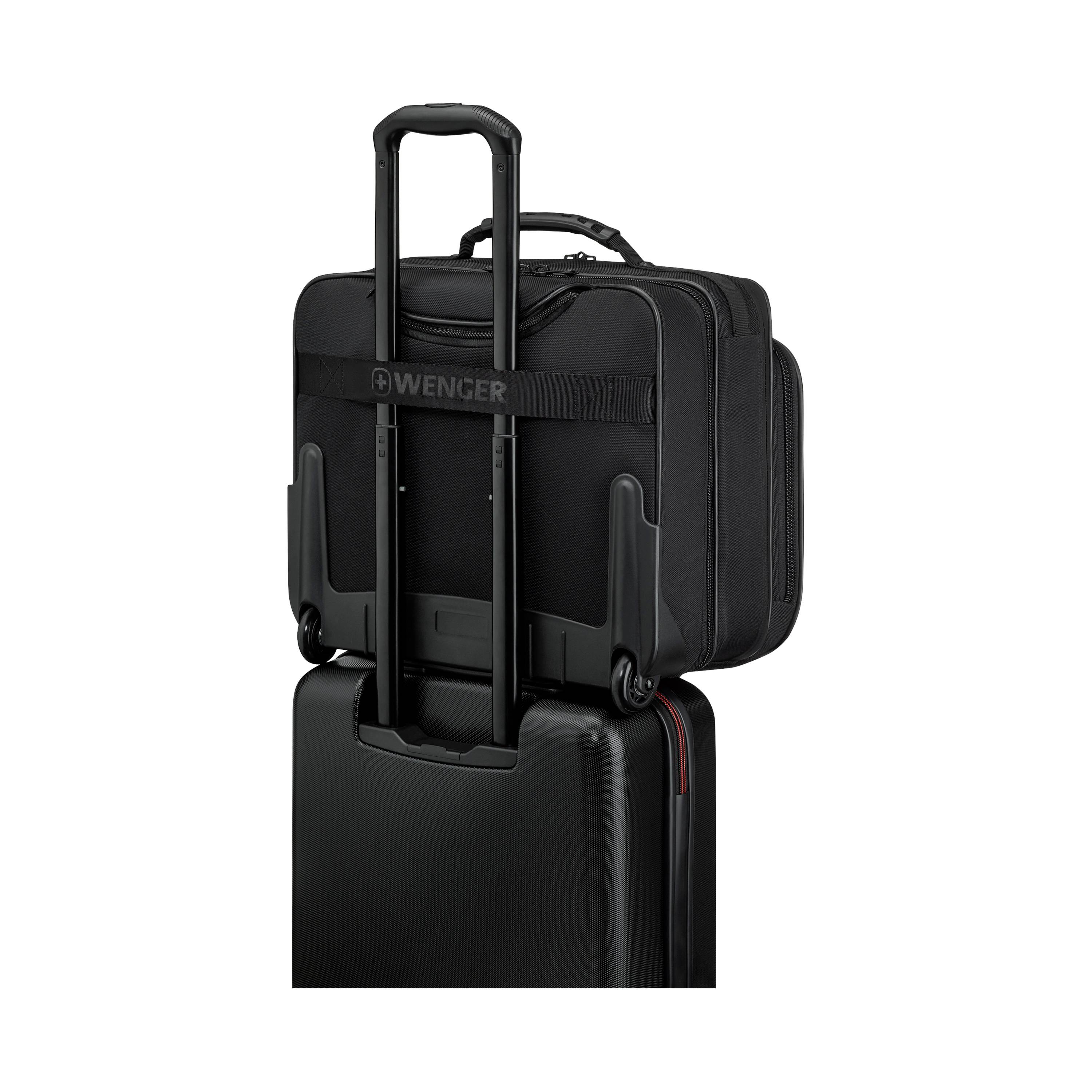 Wenger brašna na kolečkách na notebooky Legacy Black Series Max. velikost: 39,6 cm (15,6") černá-5
