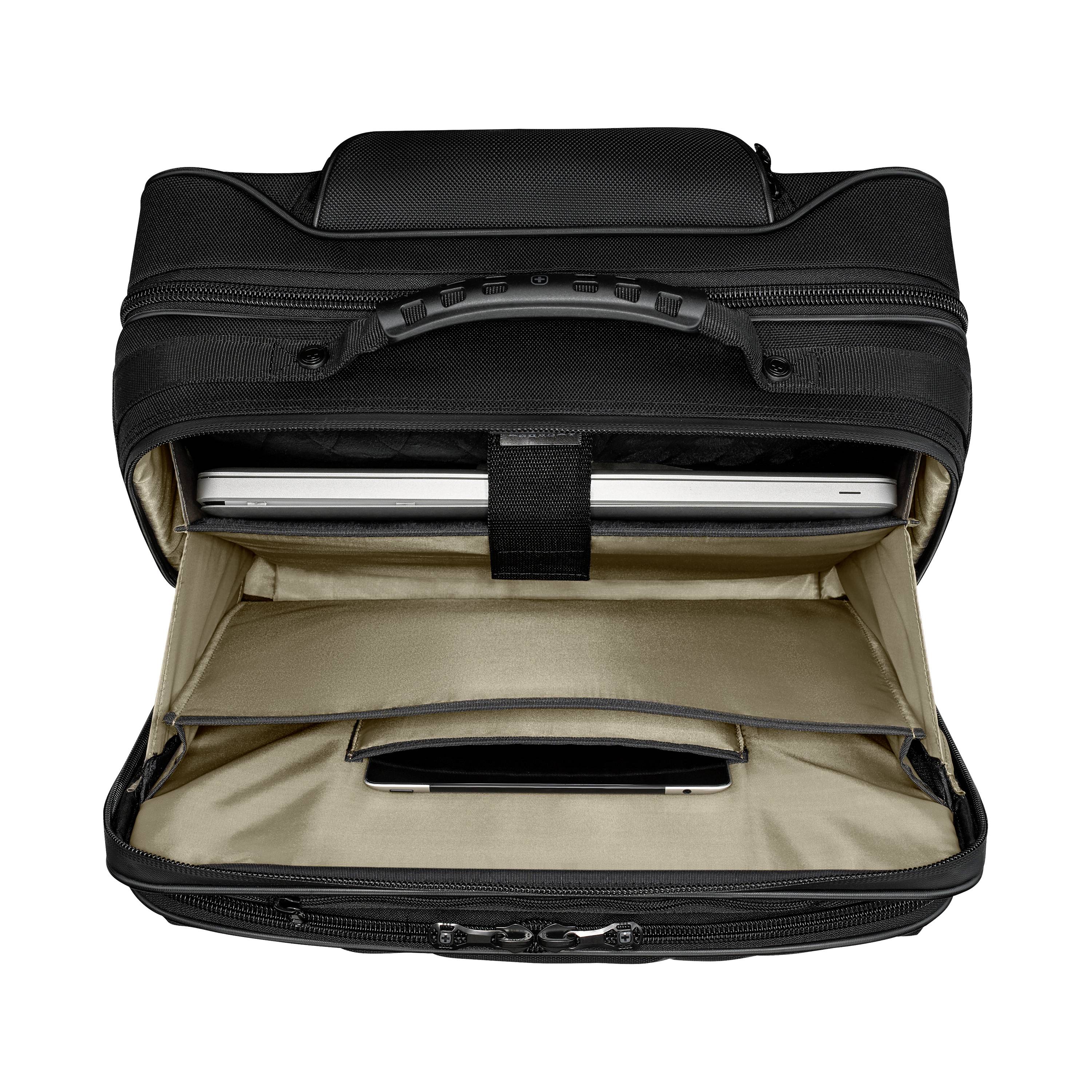 Wenger brašna na kolečkách na notebooky Legacy Black Series Max. velikost: 39,6 cm (15,6") černá-8