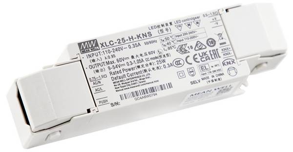 MEAN WELL  LED měnič 25 W  1.05 A 54 V