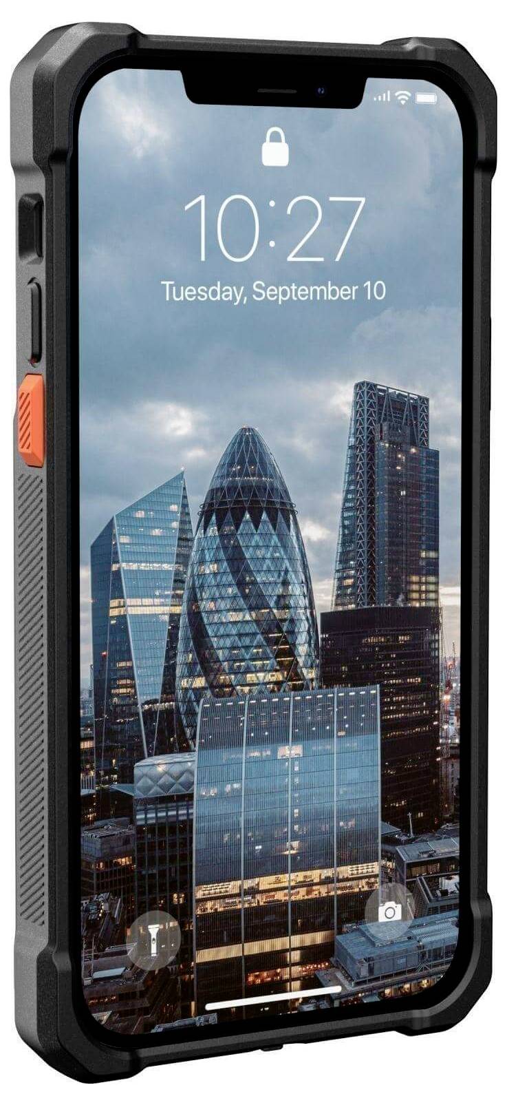 Urban Armor Gear WF0000024040 zadní kryt na akumulátor Apple iPhone 14, iPhone 13 černá integrovaný akumulátor WF0000024-8