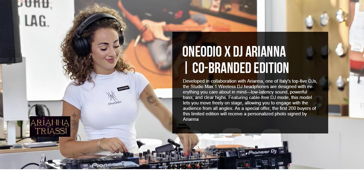 OneOdio Studio Max 1 sluchátka uzavřená (Over Ear) Bluetooth®, kabelová, Bez kabelu černá High-Resolution Audio otočná s-14