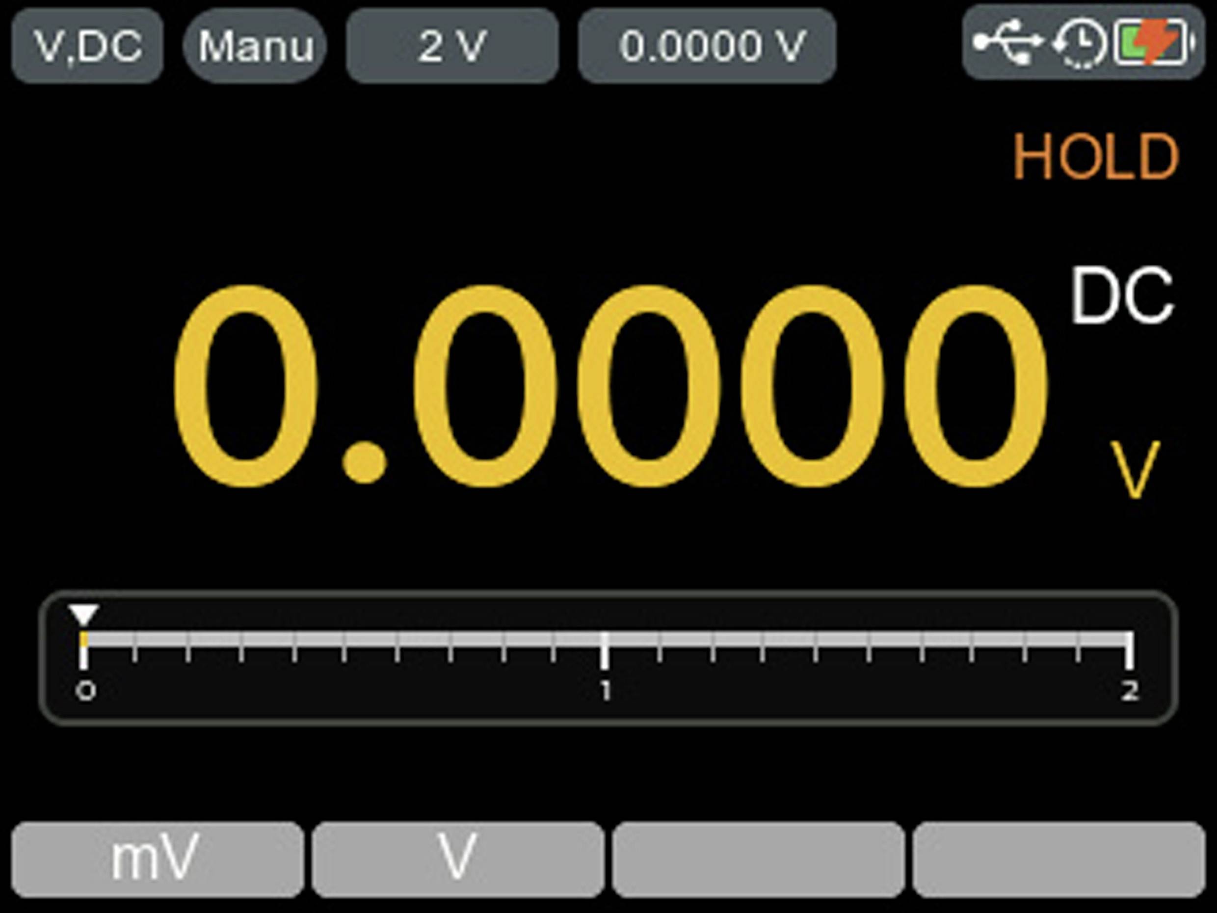 VOLTCRAFT VC-44 multimetr a 1kanálový osciloskop digitální;CAT III 1000 V;Displej (counts): 20000-9