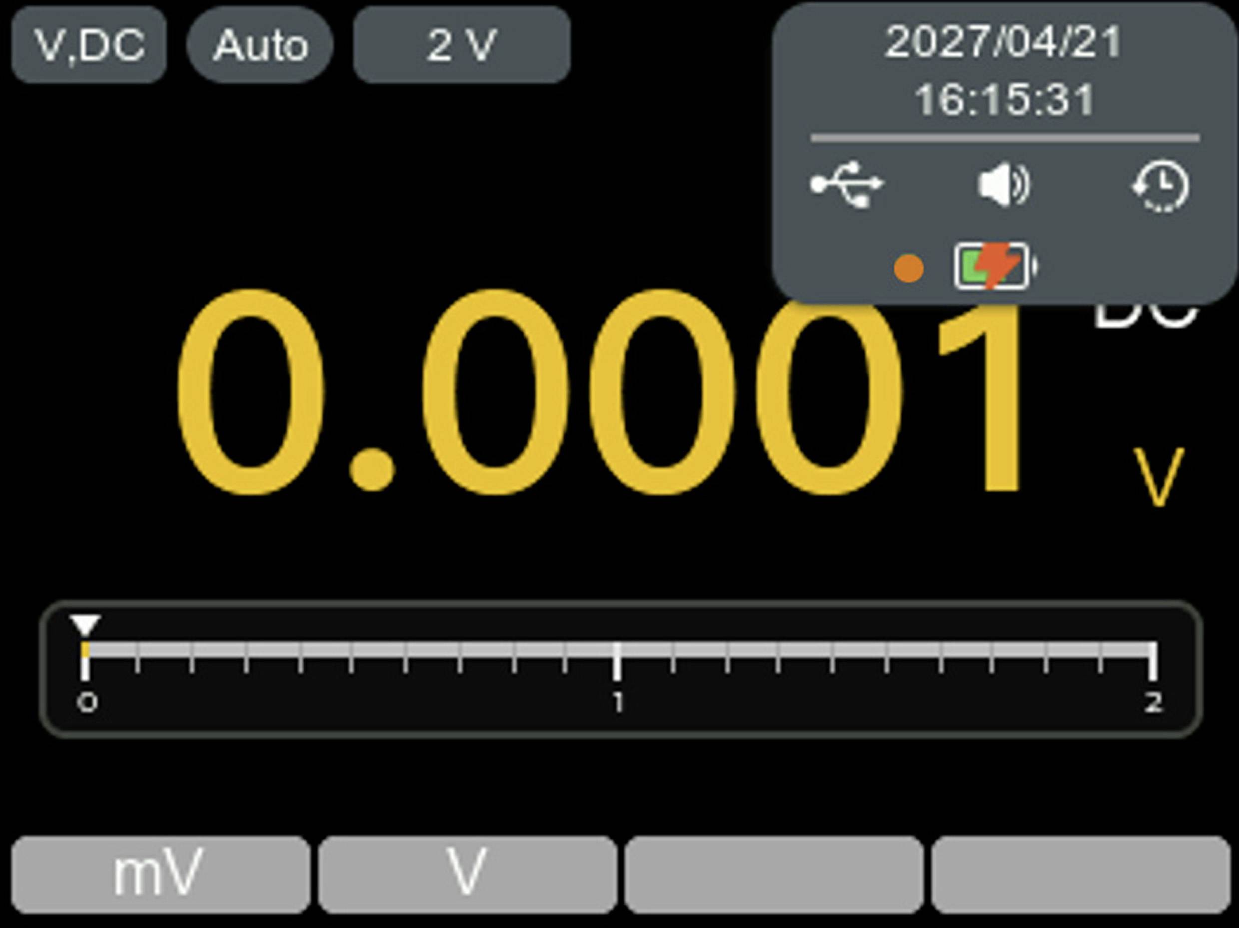 VOLTCRAFT VC-44 multimetr a 1kanálový osciloskop digitální;CAT III 1000 V;Displej (counts): 20000-25