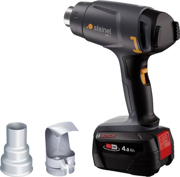 Steinel MH 1 SET 4AH LG Akumulátorové horkovzdušné dmychadlo akumulátor, vč. nabíječky, 500 W, 088071
