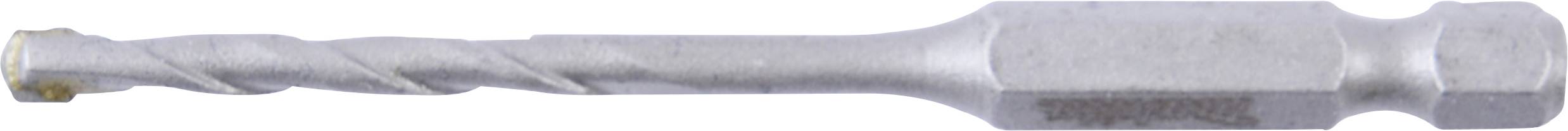 Makita D-23787 D-23787 tvrdý kov spirálový vrták na kámen 4 mm Celková délka 80 mm šestihran 1 ks-0