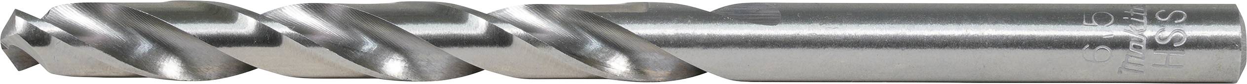 Makita D-77827 D-77827 HSS kovový spirálový vrták 6.5 mm Celková délka 101 mm DIN 338 1 ks-0