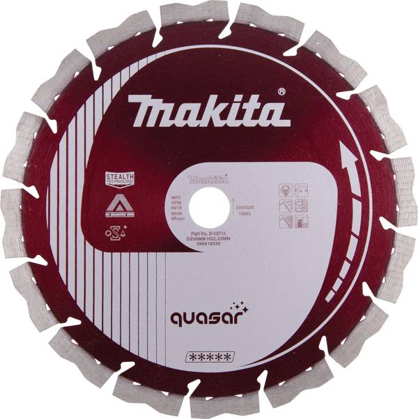 Makita B-12712 diamantový kotouč  Průměr 230 mm  1 ks