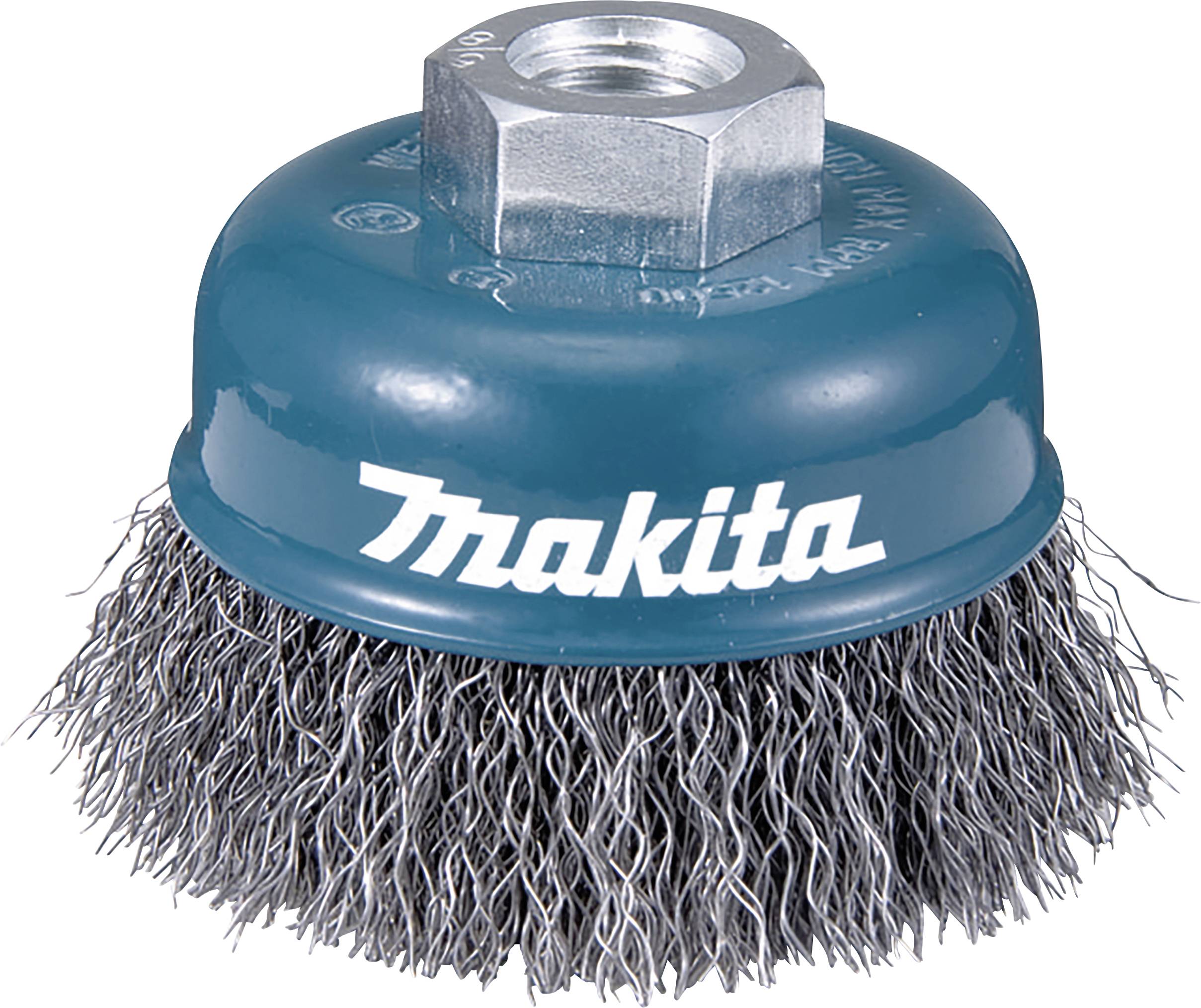 Makita Miskový kartáč Makita, vlnitý, 75 x M14, INOX D-77453 D-77453 1 ks-0