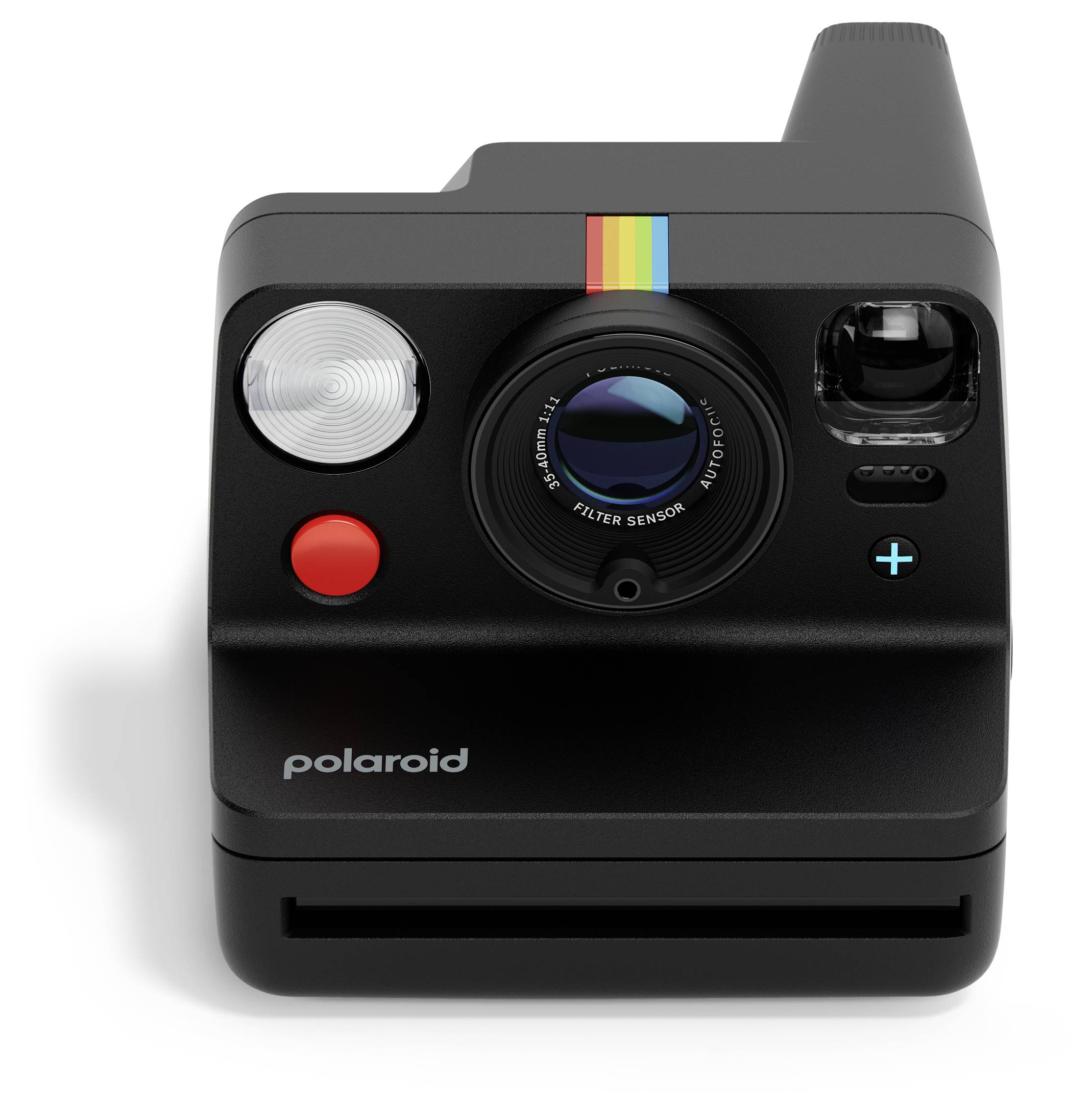 Polaroid Now+ Gen3 Camera Black instantní fotoaparát černá Bluetooth, s vestavěným bleskem-1