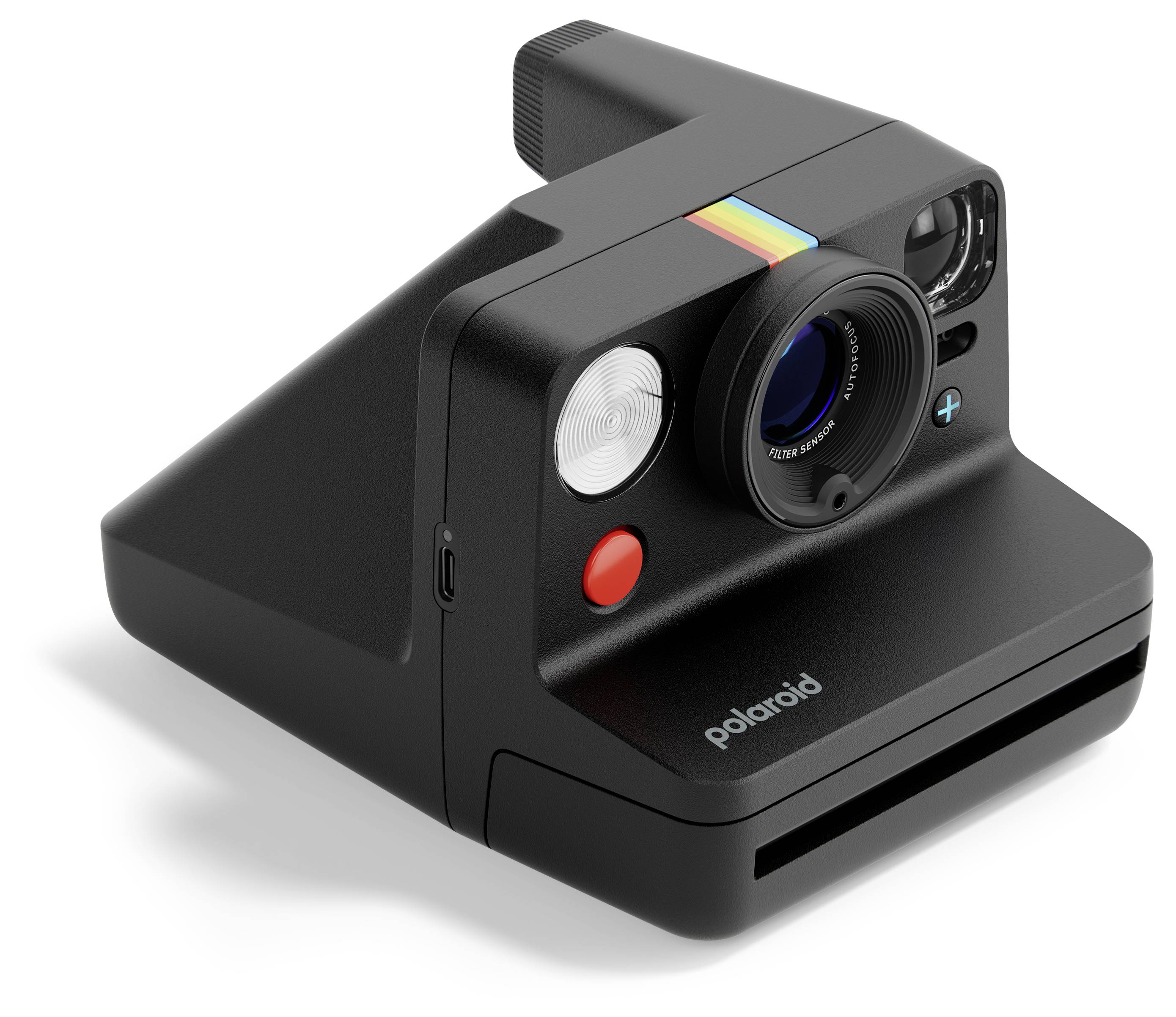 Polaroid Now+ Gen3 Camera Black instantní fotoaparát černá Bluetooth, s vestavěným bleskem-2